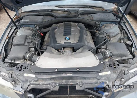 2006 BMW 750Li из США, поврежденный, VIN WBAHN83576DT62514